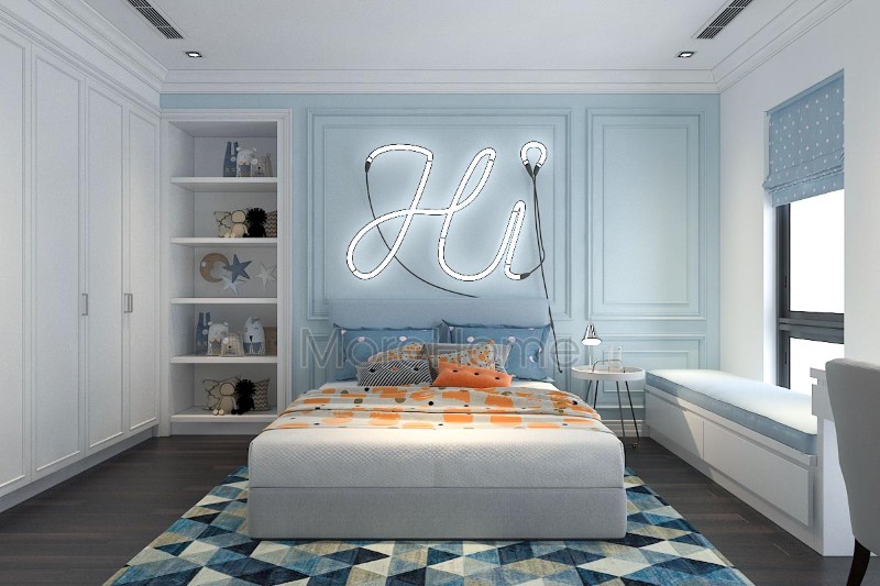 Phong cách thiết kế nội thất cho chung cư D'.le Roi Soleil Quảng An