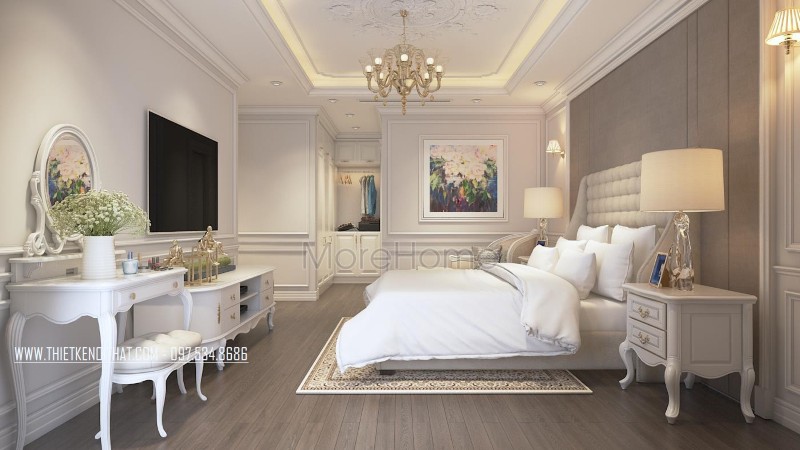 Thiết kế nội thất chung cư cao cấp tại D'.le Roi Soleil Tây Hồ