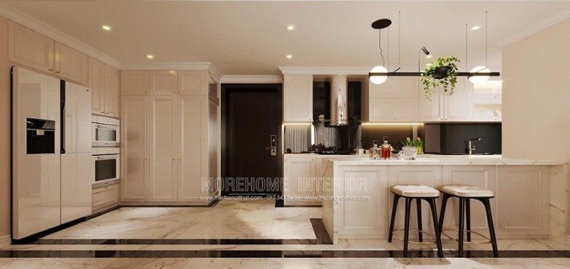 Thiết kế nội thất chung cư cao cấp tại D'.le Roi Soleil Tây Hồ