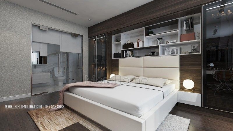 Thiết kế nội thất chung cư cao cấp tại D'.le Roi Soleil Tây Hồ