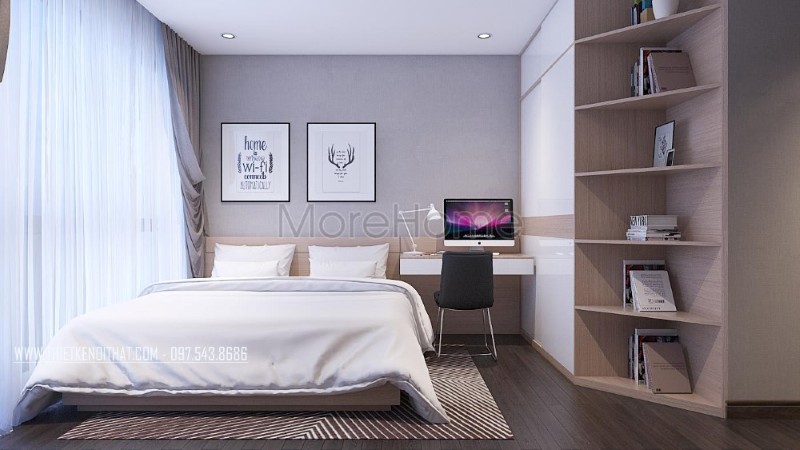 Thiết kế nội thất chung cư cao cấp tại D'.le Roi Soleil Tây Hồ
