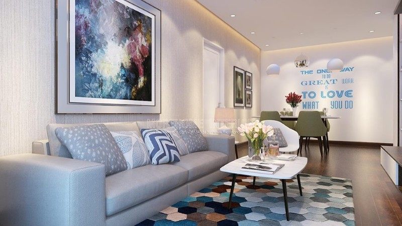 Thiết kế nội thất chung cư D'.le Roi Soleil Quảng An hiện đại độc đáo