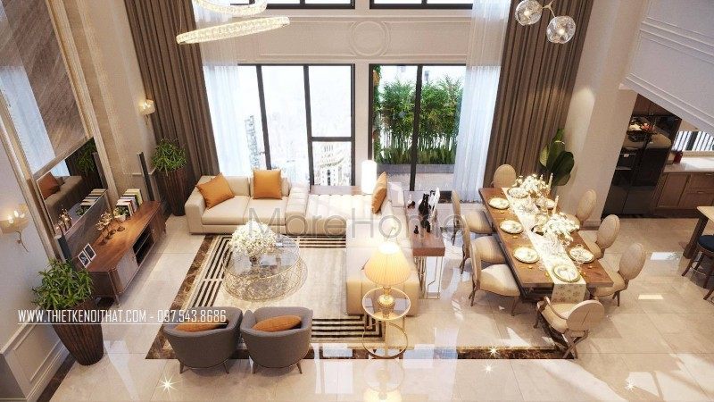 Thiết kế nội thất chung cư d'.le roi soleil quảng an diện tích từ 83m2 => 333m2 đẹp Thiết kế nội thất chung cư d'.le roi soleil quảng an diện tích từ 83m2 => 333m2 đẹp