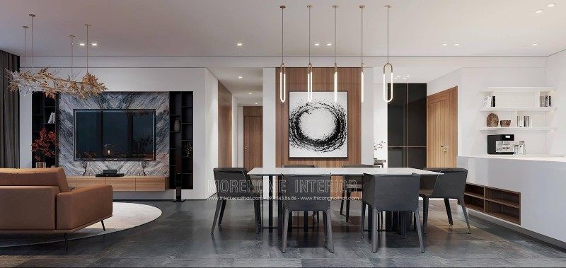 Thiết kế nội thất chung cư d'.le roi soleil quảng an diện tích từ 83m2 => 333m2 đẹp Thiết kế nội thất chung cư d'.le roi soleil quảng an diện tích từ 83m2 => 333m2 đẹp