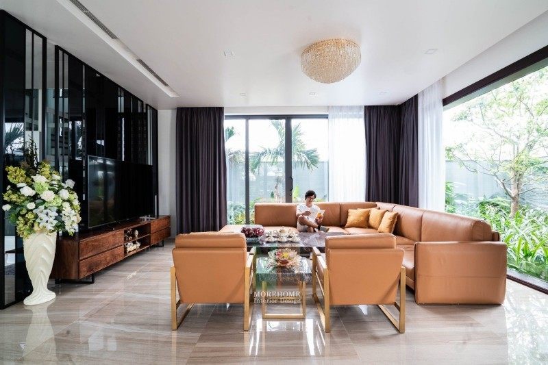 Thi công nội thất phòng khách Thi công nội thất phòng khách