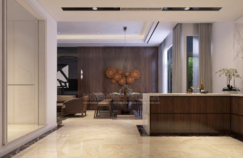 Thiết kế quầy bar gia đình đẹp, ấn tượng