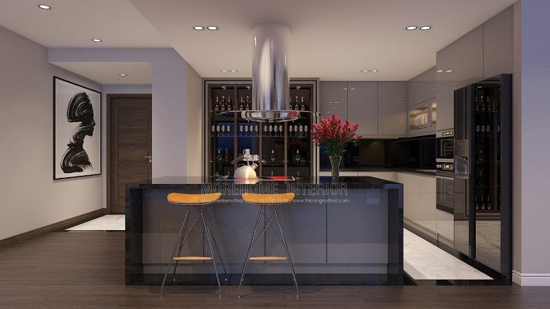 Thiết kế quầy bar gia đình đẹp, ấn tượng