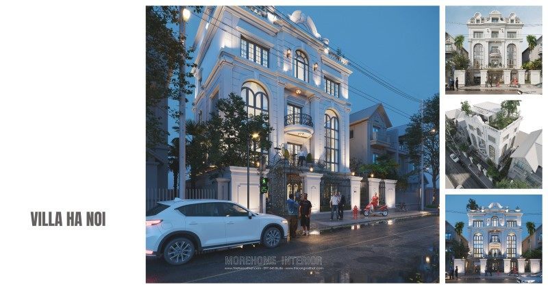 Thiết kế biệt thự thông tầng
