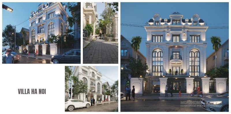 Thiết kế biệt thự thông tầng