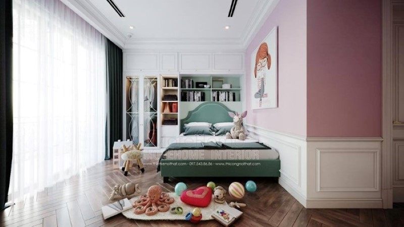 Thiết kế nội thất biệt thự thông tầng