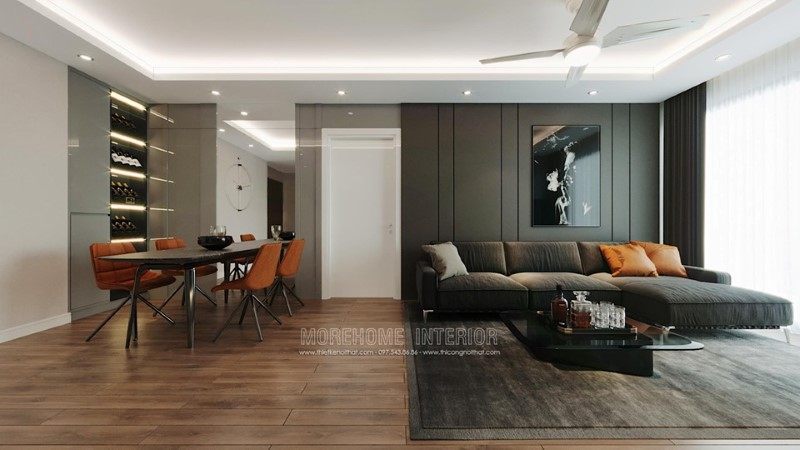 Xu hướng thiết kế phòng khách hiện đại