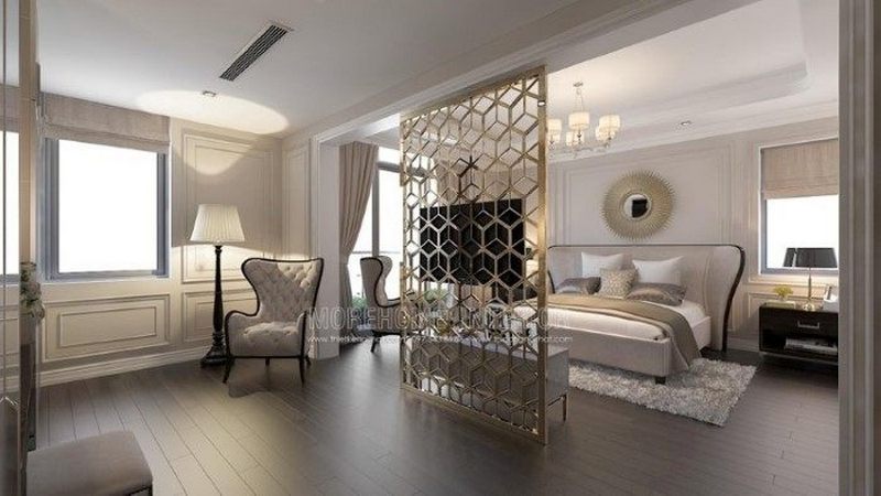 Thiết kế nội thất phòng ngủ tân cổ điển