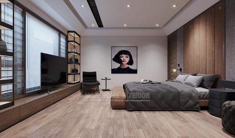 Thiết kế nội thất phòng ngủ hiện đại đẹp
