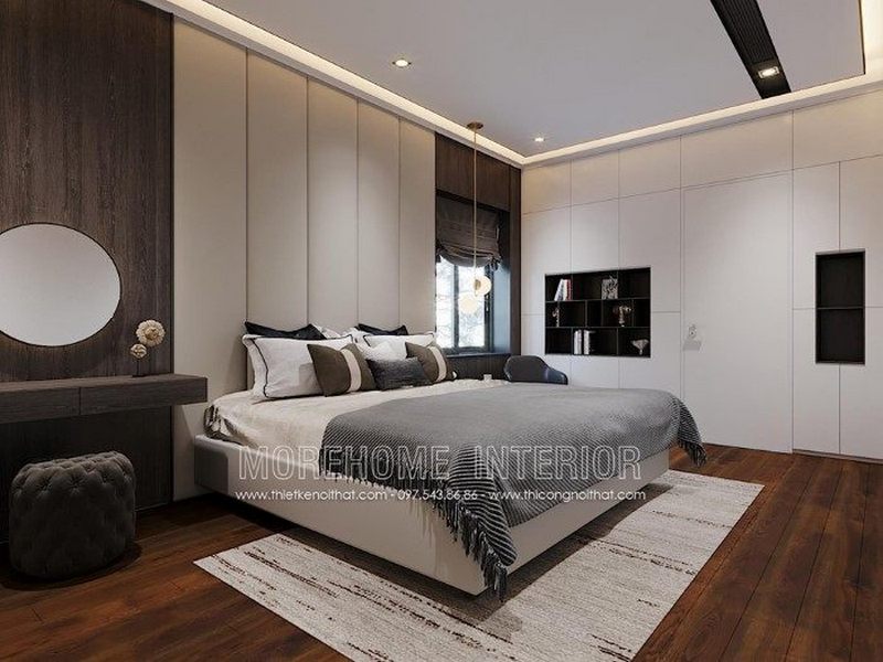 Thiết kế nội thất phòng ngủ hiện đại đẹp