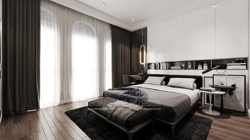 Thiết kế nội thất phòng ngủ gỗ An Cường đẹp