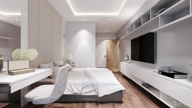 Thiết kế nội thất phòng ngủ gỗ An Cường đẹp