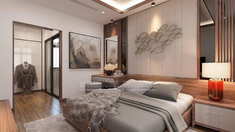 Thiết kế nội thất phòng ngủ gỗ An Cường đẹp