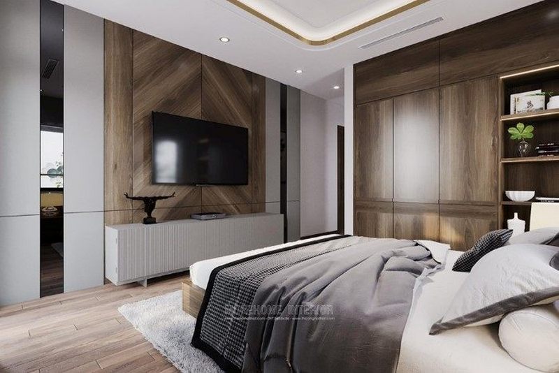 Thiết kế nội thất phòng ngủ gỗ An Cường đẹp