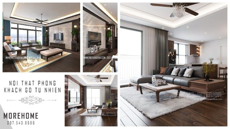 Thiết kế nội thất chung cư gỗ Thiết kế nội thất chung cư gỗ