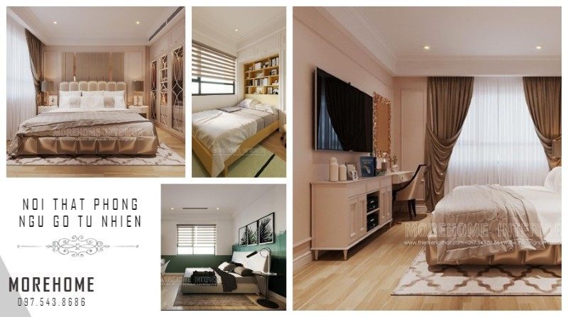Thiết kế nội thất chung cư gỗ Thiết kế nội thất chung cư gỗ