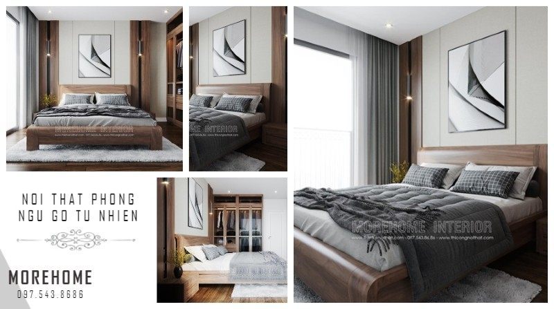 Thiết kế nội thất chung cư gỗ Thiết kế nội thất chung cư gỗ