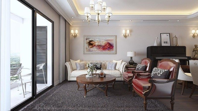 Thiết kế nội thất chung cư gỗ Thiết kế nội thất chung cư gỗ