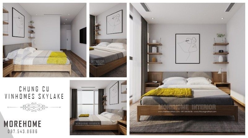Thiết kế nội thất chung cư gỗ Thiết kế nội thất chung cư gỗ