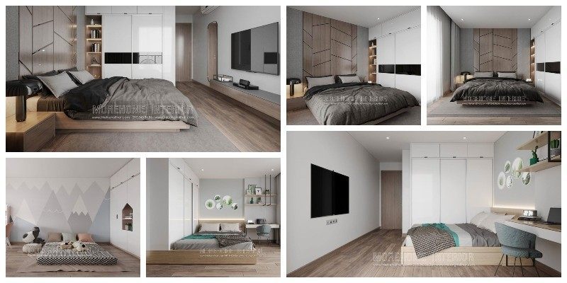 Thiết kế nội thất chung cư gỗ Thiết kế nội thất chung cư gỗ