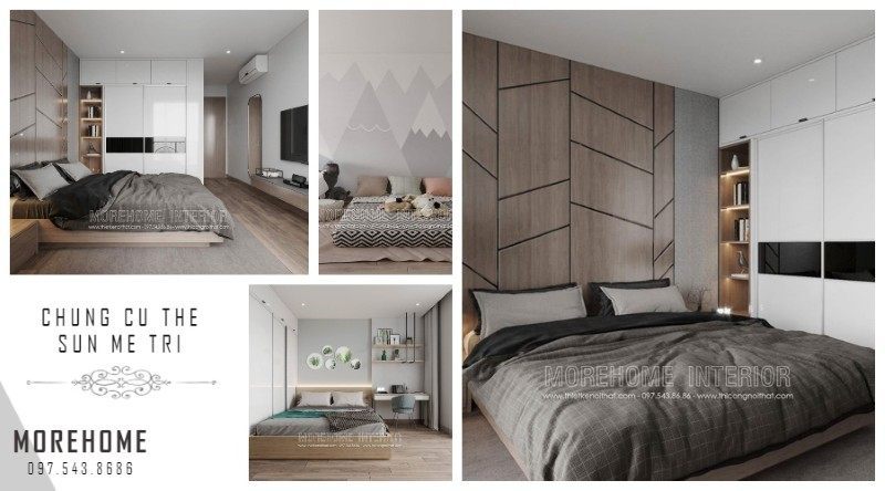 Thiết kế nội thất chung cư gỗ Thiết kế nội thất chung cư gỗ