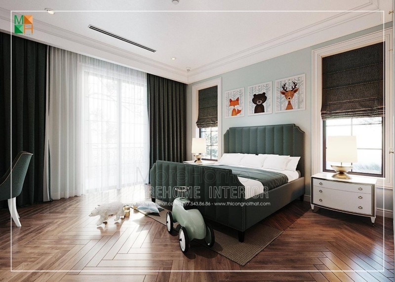 Thiết kế nội thất hải phòng phong cách tân cổ điển Thiết kế nội thất hải phòng