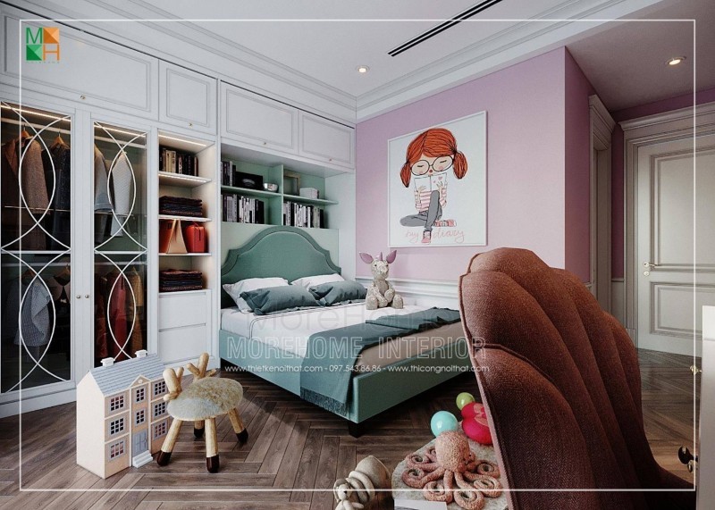 Thiết kế nội thất hải phòng phong cách tân cổ điển Thiết kế nội thất hải phòng