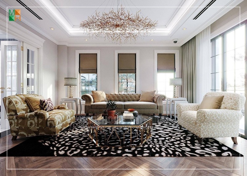 Thiết kế nội thất hải phòng phong cách tân cổ điển Thiết kế nội thất hải phòng