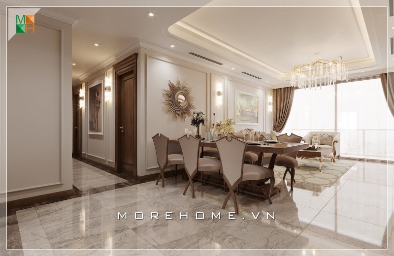 Thiết kế nội thất hải phòng phong cách tân cổ điển Thiết kế nội thất hải phòng