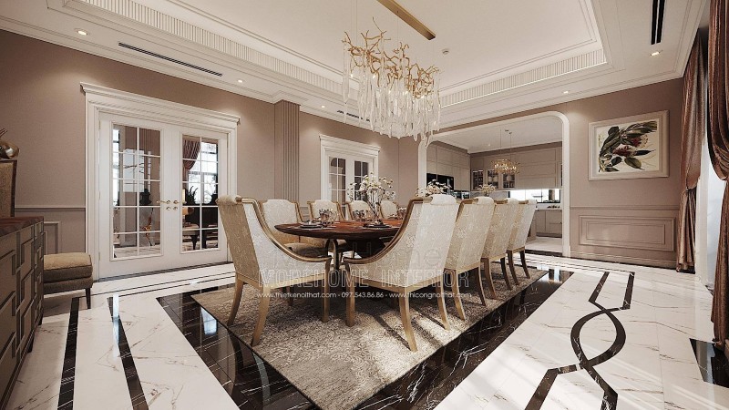 Thiết kế nội thất biệt thự vinhomes cầu rào 2 hải phòng Thiết kế nội thất biệt thự vinhomes cầu rào 2 hải phòng