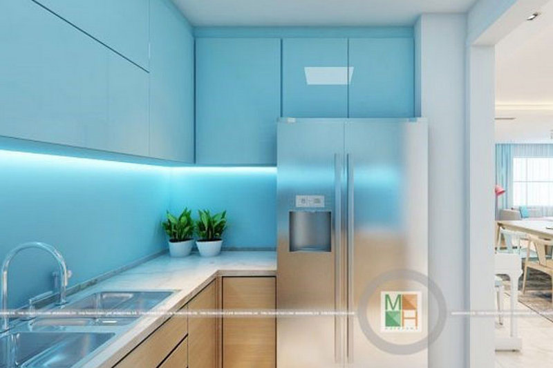 Tại sao nên lựa chọn kính màu ốp bếp cho không gian nội trợ