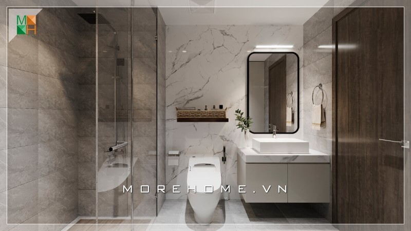 Thiết kế phòng tắm 4m2