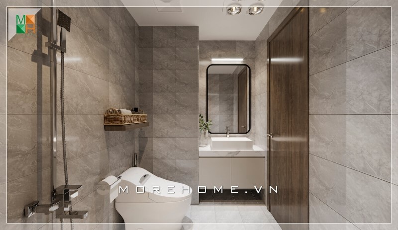 Thiết kế phòng tắm 4m2