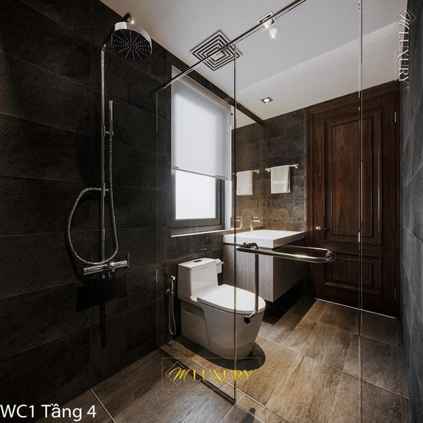 Thiết kế phòng tắm 4m2