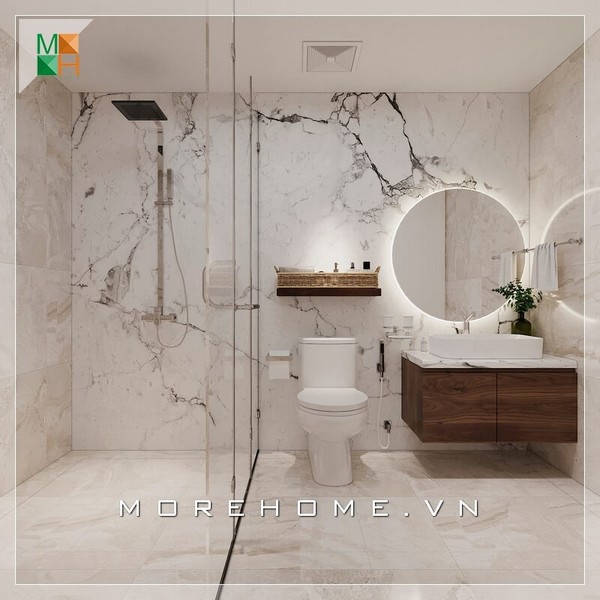 Thiết kế phòng tắm 4m2