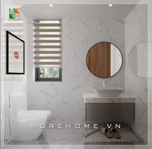 Thiết kế phòng tắm 5m2