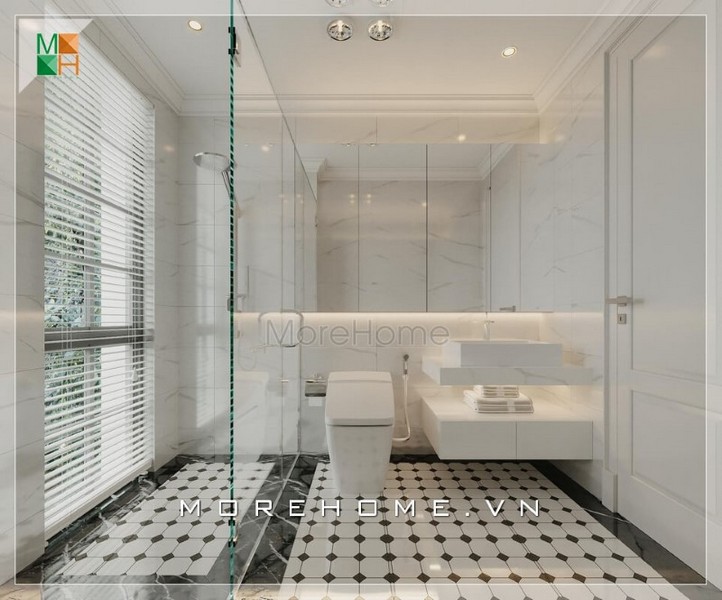 Thiết kế phòng tắm 5m2
