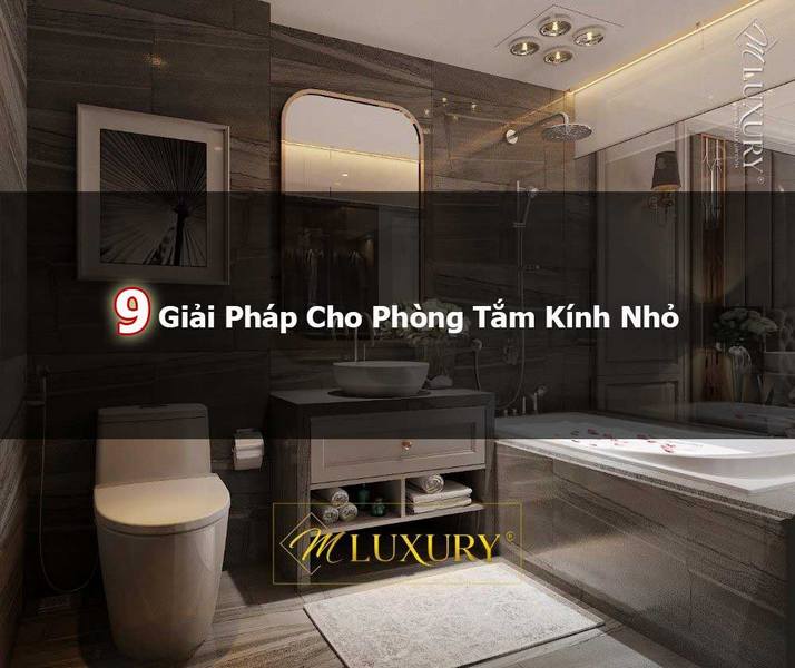 Giải pháp cho phòng tắm kinh nhỏ Giải pháp cho phòng tắm kính nhỏ