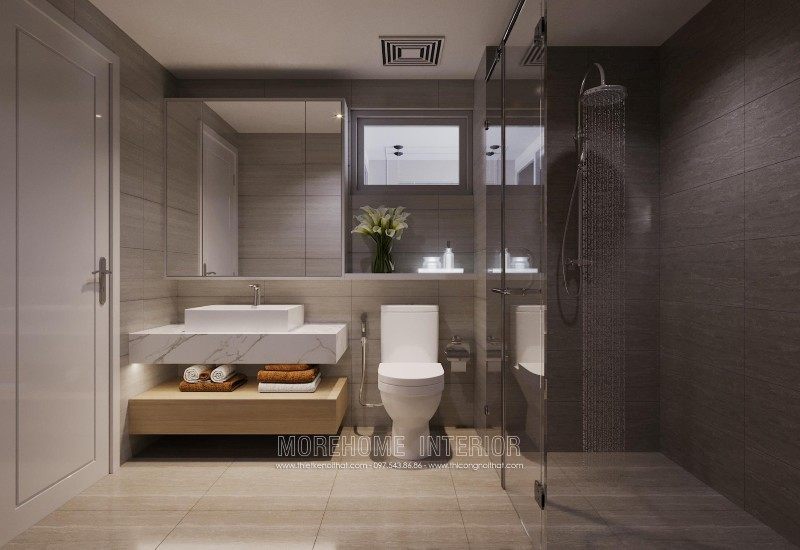 Thiết kế phòng tắm nhỏ Thiết kế phòng tắm nhỏ