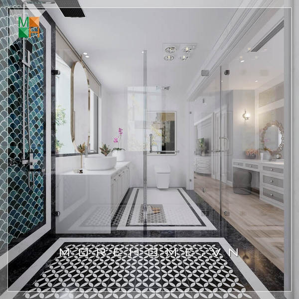 Thiết kế phòng tắm nhỏ Thiết kế phòng tắm nhỏ
