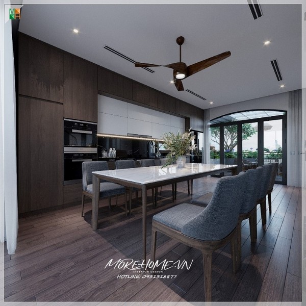 Thiết kế nội thất gỗ hiện đại