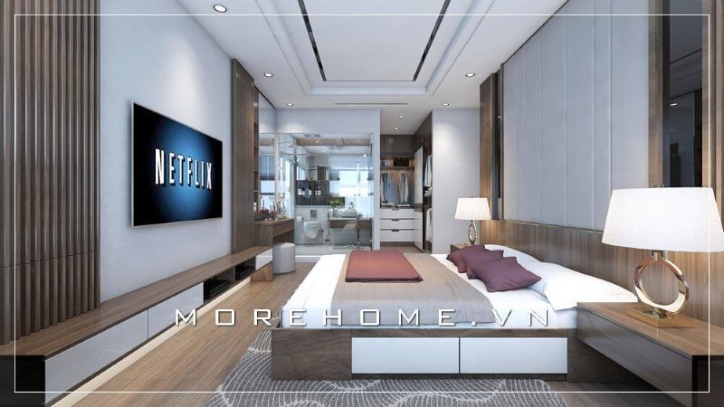 Giường ngủ gỗ công nghiệp MDF