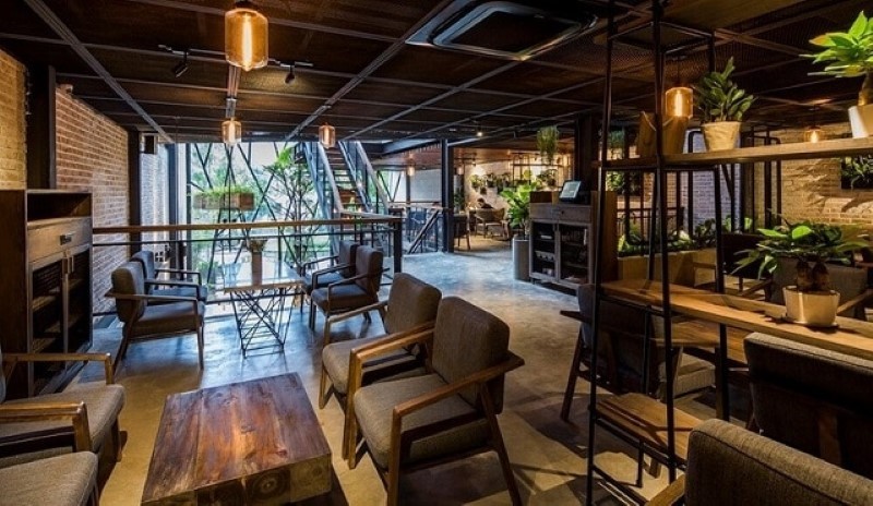 Thiết kế thi công nội thất quán cafe