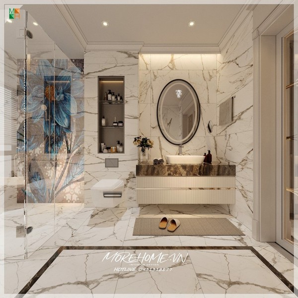 làm lavabo bằng đá