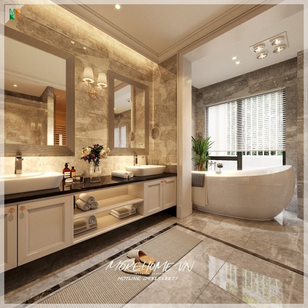 làm lavabo bằng đá