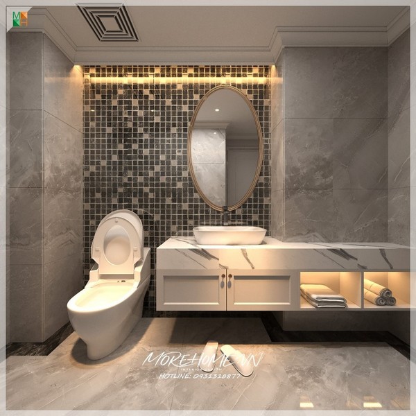 làm lavabo bằng đá
